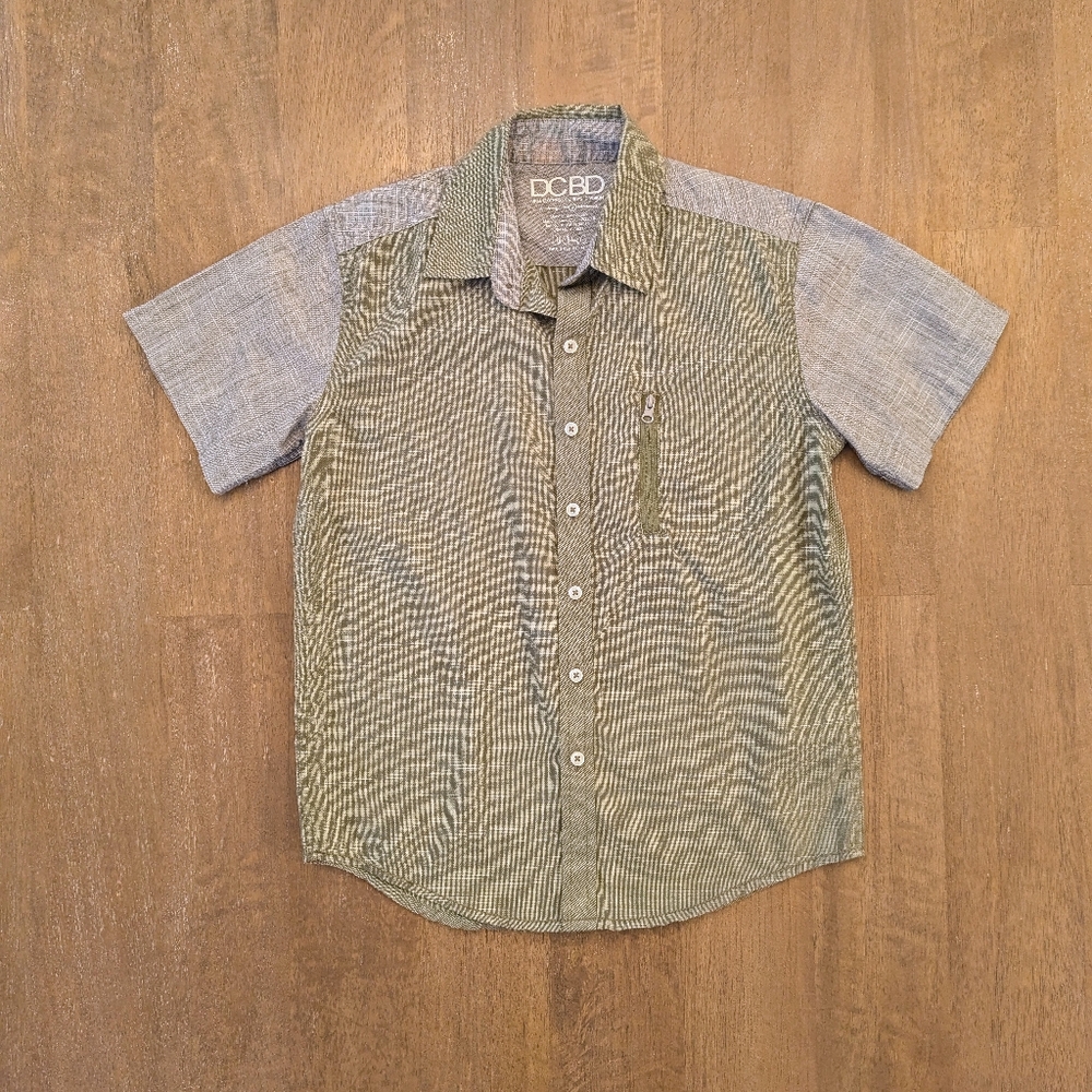 DCDB Short Sleeve Button Shirt Boy Small